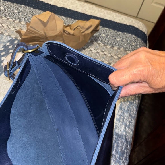 Portland leather cowboy blue large koala - Picture 5 of 5